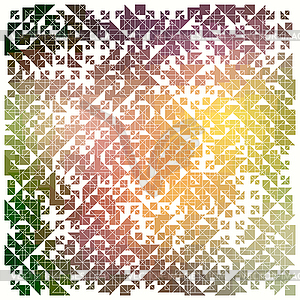 Abstract geometric background - vector clip art