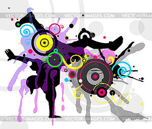 Dancer - vector clipart