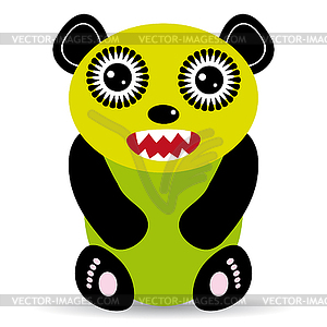 Cute cartoon Monster - vector clipart / vector image