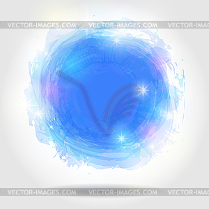 Creative Abstract nature painting design element. - vector clipart / vector image