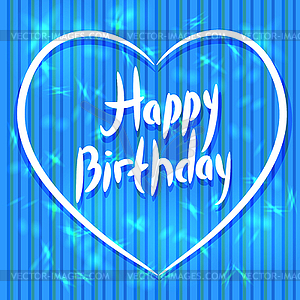 Abstract blue background with stripes, light - vector EPS clipart