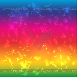 Abstract background bright saturated. Rainbow. Glare - royalty-free vector image