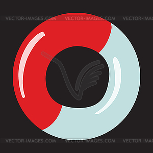Иконка жизненно на нейтральном фоне - изображение в векторе / векторный клипарт