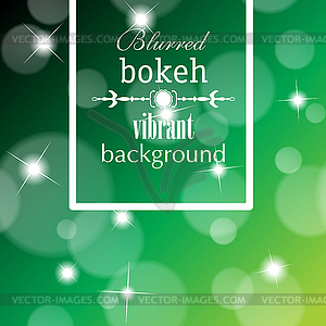 Abstract blur bokeh bright color background - vector clipart