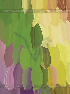 Background exotic parrot feather - royalty-free vector clipart