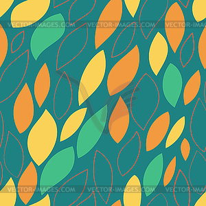 Seamless abstract hand-drawn pattern.  - vector clipart / vector image