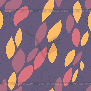Seamless abstract hand-drawn pattern.  - vector clip art