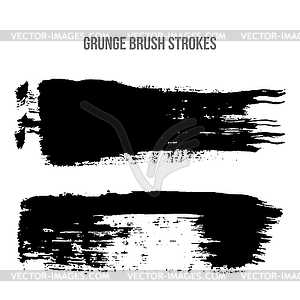 Brush stroke and texture. Vector design. - vector image