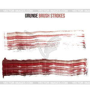 Brush stroke and texture. Vector design. - vector clipart