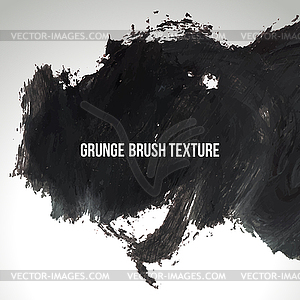 Brush stroke and texture. Vector design. - vector clipart