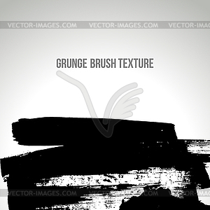 Brush stroke and texture. Vector design. - vector image
