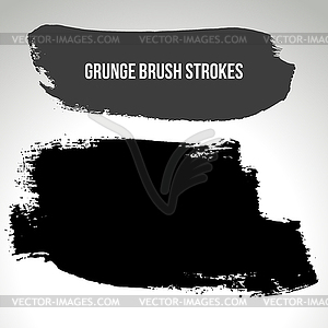 Brush stroke and texture. Vector design. - vector clipart
