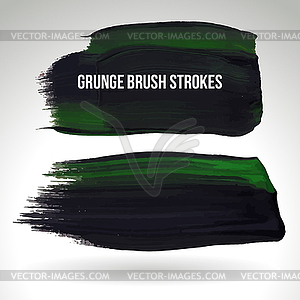 Brush stroke and texture. Vector design. - vector image