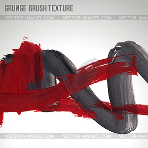 Brush stroke and texture. Vector design. - vector clipart