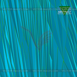 Azure polygonal pattern in vector. - vector image