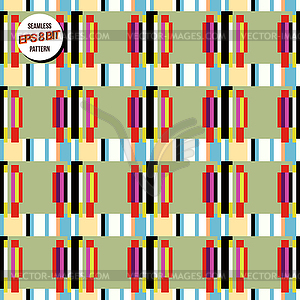 8 bit background. Seamless pattern. - vector clip art