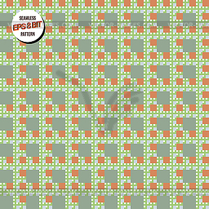 8 bit background. Seamless pattern. - vector clipart