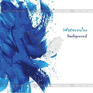 Watercolor background for you design - vector clipart