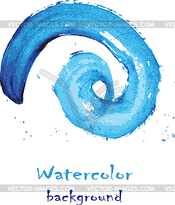 Watercolor background for you design - vector clipart