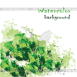 Watercolor background for you design - vector clipart