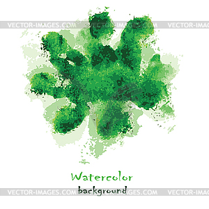 Watercolor background for you design - vector clipart