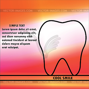 Tooth Icon - vector clipart