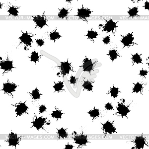 Seamless pattern blots - vector clip art