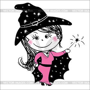 Enchantress, fairy - vector clip art