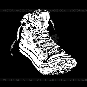 Vintage Sneakers - vector clipart