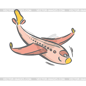 Jet plane - vector clip art
