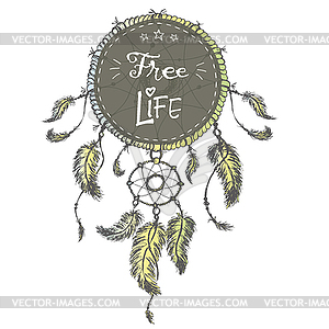 Dream catcher , - vector EPS clipart