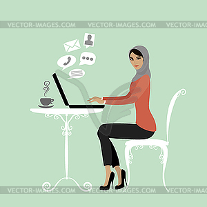 female office worker cartoon