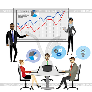 business people meeting clipart