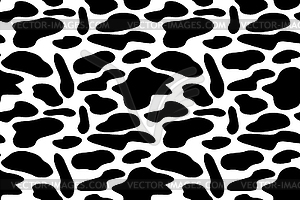 Seamless pattern with abstract black spots - vector image