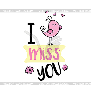 we miss you clipart