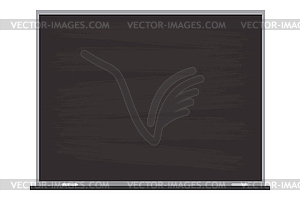 Empty blackboard, - vector clipart