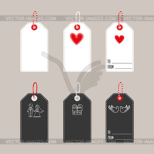 Love label template,valentine`s day or wedding card, - royalty-free vector image