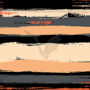 Grunge texture with hand painted horizontal brush - vector clipart