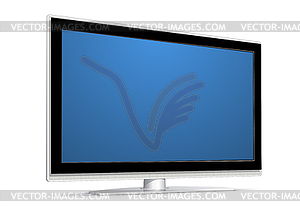 Plasma LCD TV - vector clip art