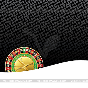Stylized gambling background - vector clipart