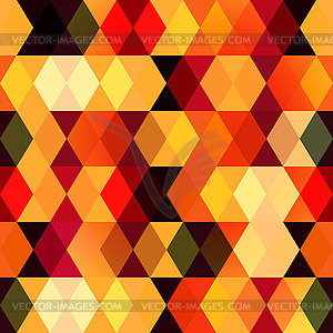 Warm square seamless pattern - vector clipart