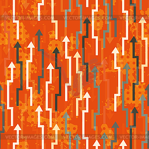 Abstract arrows seamless - vector image