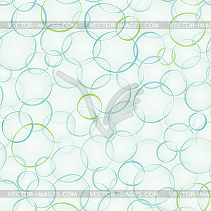 Abstract bubble seamless pattern - vector image