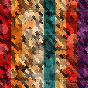 Abstract color scale seamless - vector image