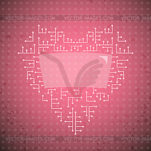 Abstract heart - vector image