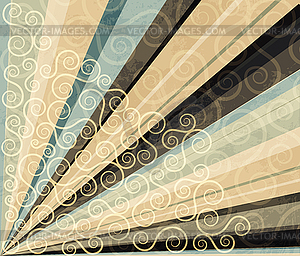 Abstract line background - vector image