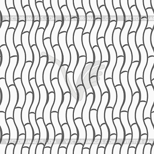 Abstract monochrome cells seamless - vector image