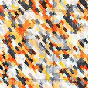 Бесшовные абстрактный оранжевый клеток - клипарт в векторном формате