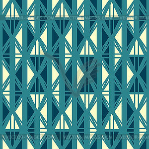 Ancient blue seamless pattern - vector image