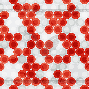 Blood seamless pattern - vector image